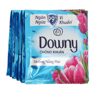 Nước Xả Vải Downy Dây (10 gói) (Đủ mùi Nắng Mai )