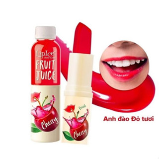 Son Dưỡng Lipice Sheer Color Fruit Juice Trái Cây Cherry - Anh Đào Đỏ Tươi 4g