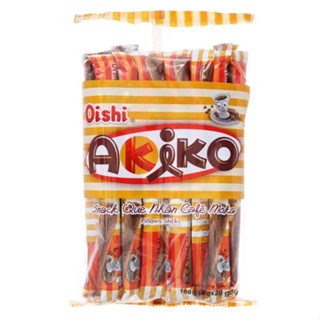 Bánh Que Akiko Oishi Có Nhân 120g (20 que Vị Cà Phê Moka )